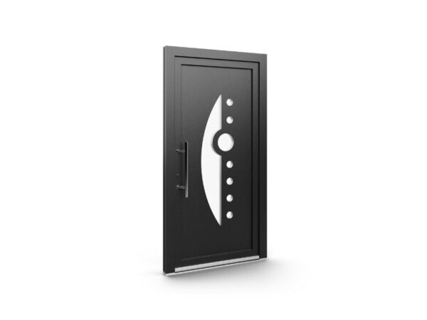 Porte d'entrée PVC - EkoLine - Panneaux 04