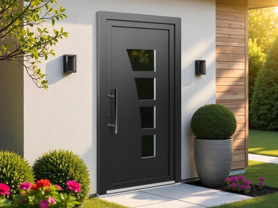 Porte d'entrée PVC - EkoLine - Panneaux 052