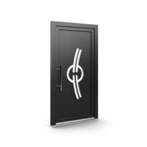 Porte d'entrée PVC - EkoLine - Panneaux 09