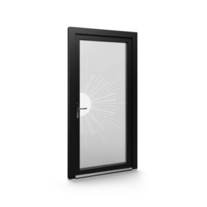 Porte d’entrée PVC – Panneaux vitrés EkoVitre - B40 - 01