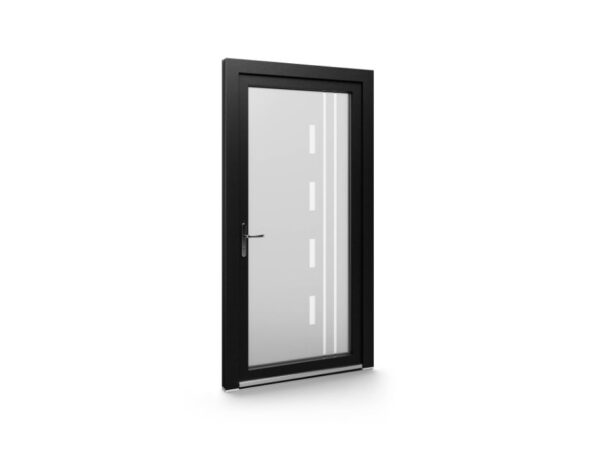 Porte d’entrée PVC – Panneaux vitrés EkoVitre - B40 - 05