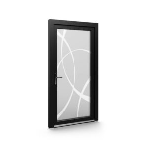 Porte d’entrée PVC – Panneaux vitrés EkoVitre - B40 - 06