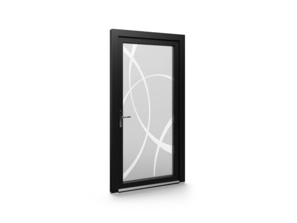 Porte d’entrée PVC – Panneaux vitrés EkoVitre - B40 - 06