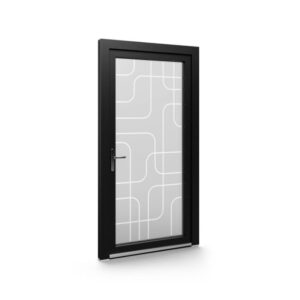 Porte d’entrée PVC – Panneaux vitrés EkoVitre - B40 - 13