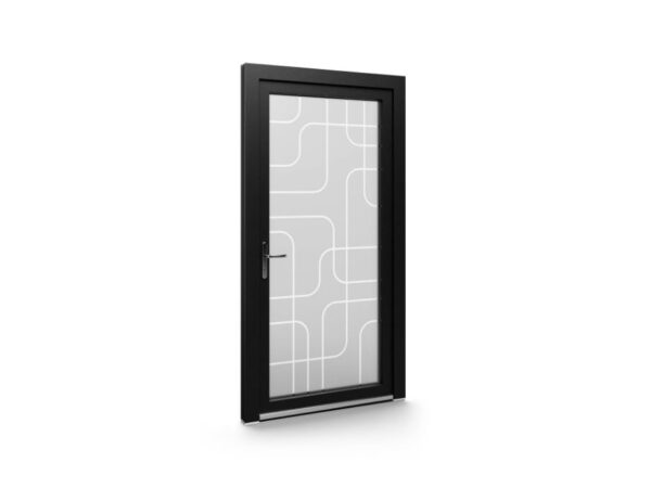 Porte d’entrée PVC – Panneaux vitrés EkoVitre - B40 - 13