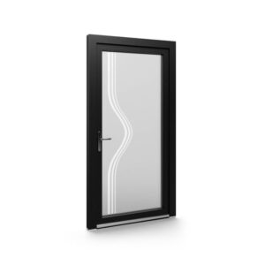 Porte d’entrée PVC – Panneaux vitrés EkoVitre - B40 - 14