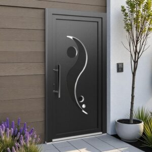 Porte d'entrée PVC - EkoLine - Panneaux 011