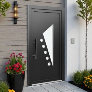 Porte d'entrée PVC - EkoLine - Panneaux 017