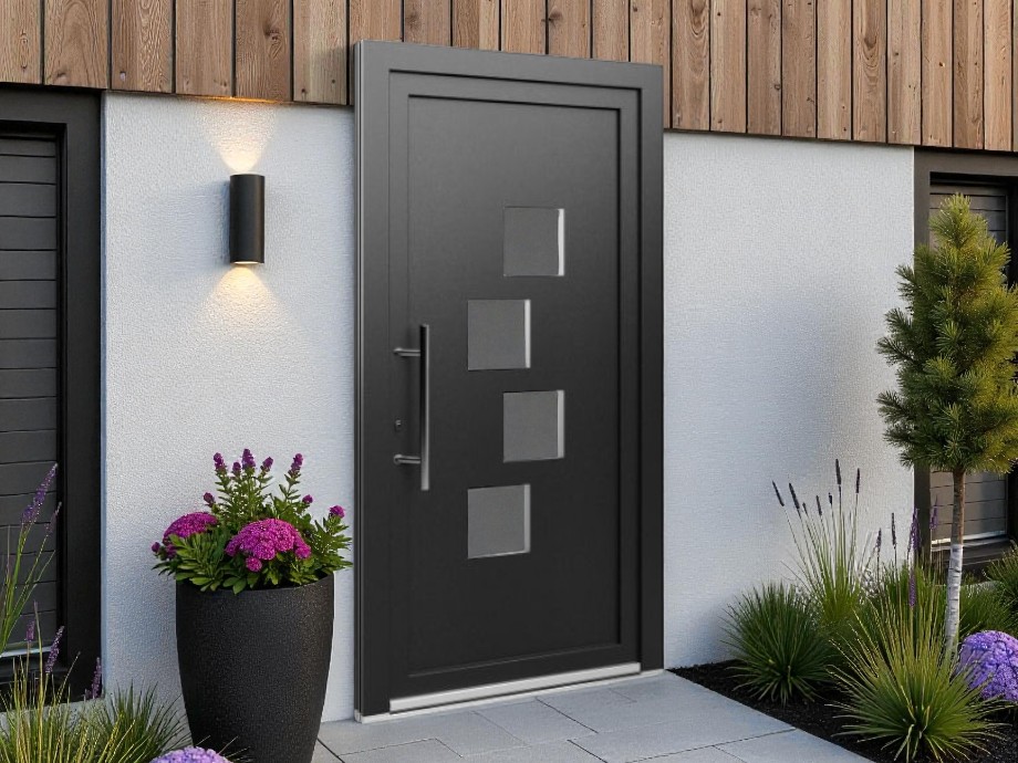 Porte d'entrée PVC - EkoLine - Panneaux 018