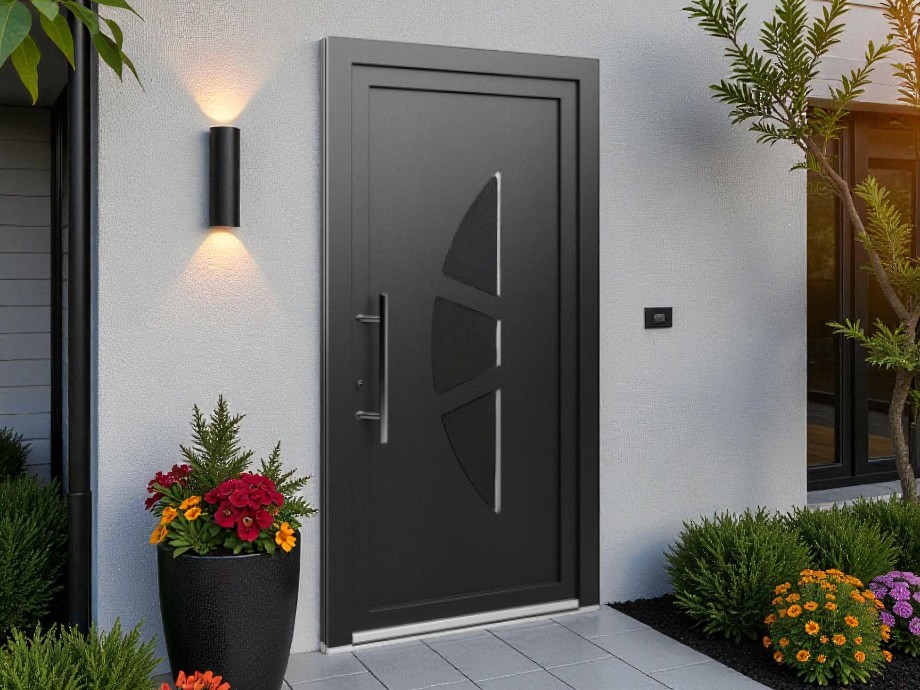 Porte d'entrée PVC - EkoLine - Panneaux 019