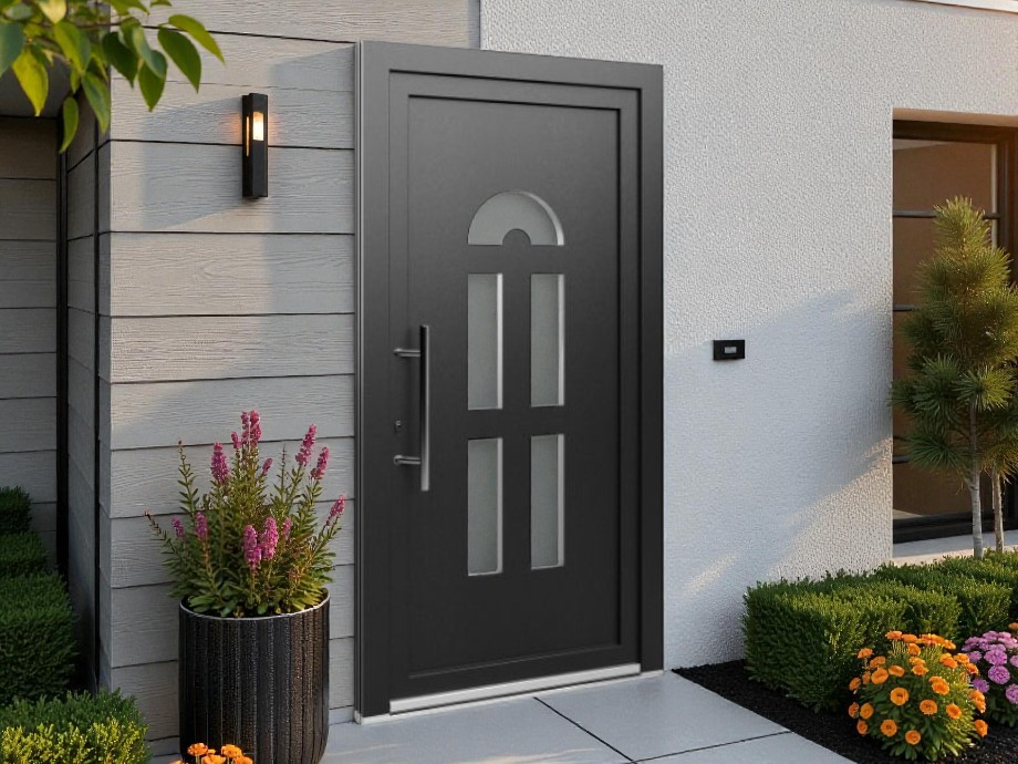 Porte d'entrée PVC - EkoLine - Panneaux 021