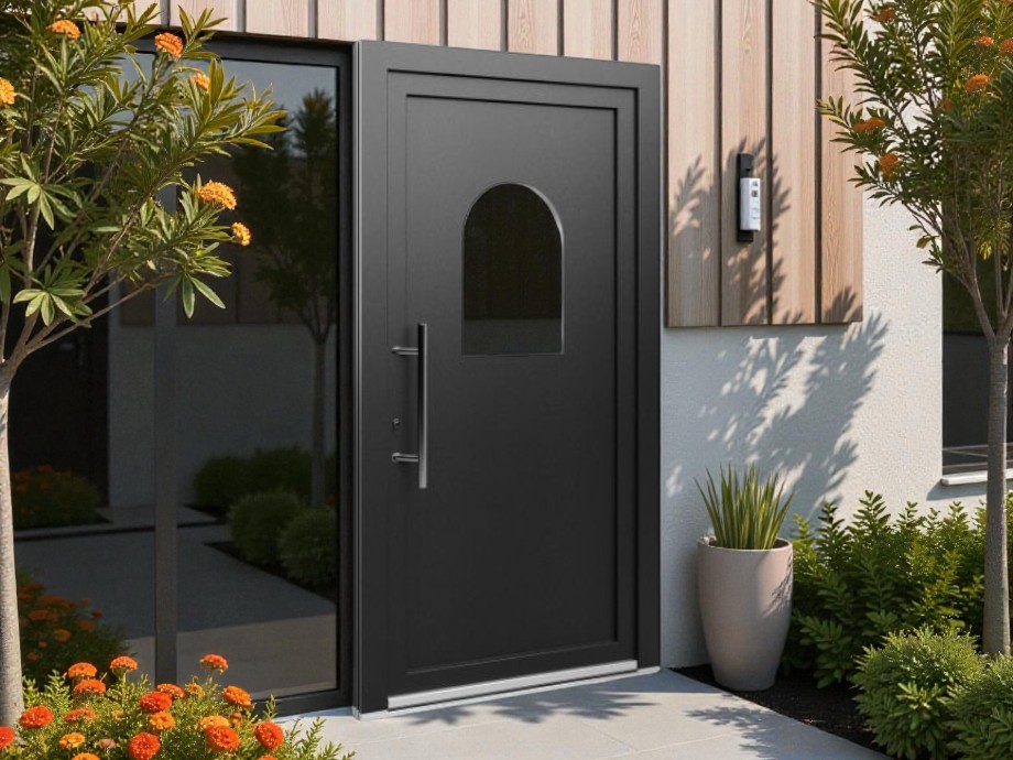 Porte d'entrée PVC - EkoLine - Panneaux 022