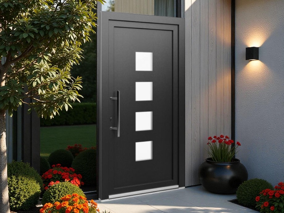 Porte d'entrée PVC - EkoLine - Panneaux 025