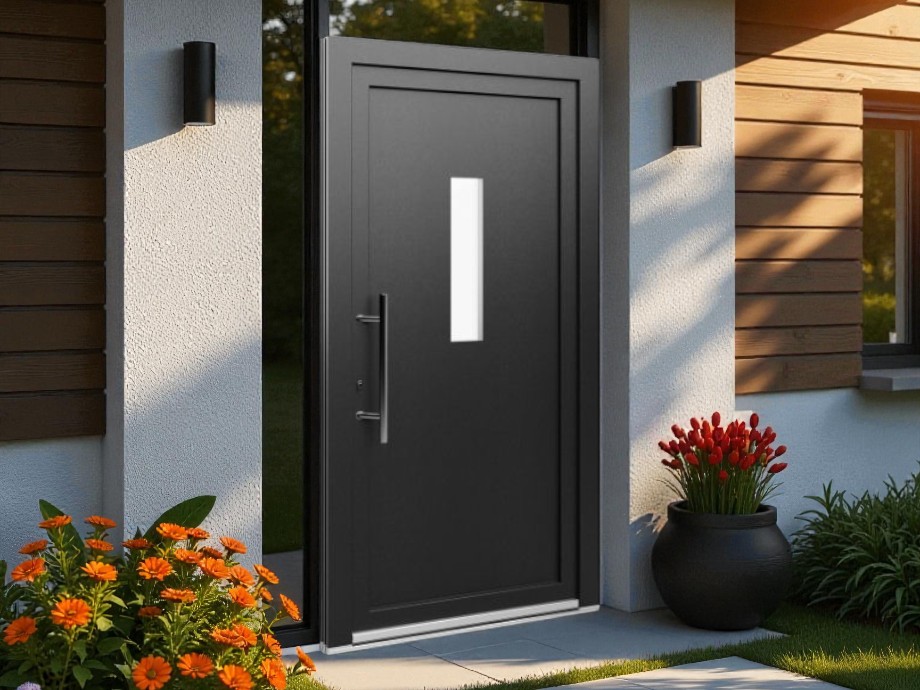 Porte d'entrée PVC - EkoLine - Panneaux 026