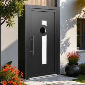 Porte d'entrée PVC - EkoLine - Panneaux 033