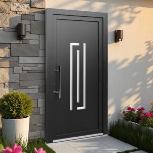 Porte d'entrée PVC - EkoLine - Panneaux 034