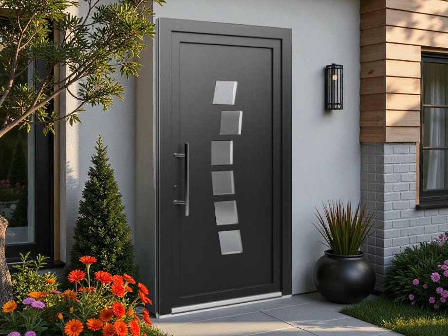 Porte d'entrée PVC - EkoLine - Panneaux 036