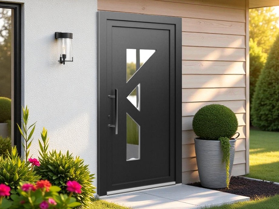 Porte d'entrée PVC - EkoLine - Panneaux 053