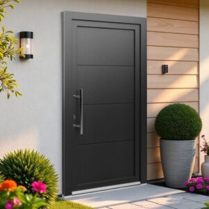 Porte d'entrée PVC - EkoLine - Panneaux 057