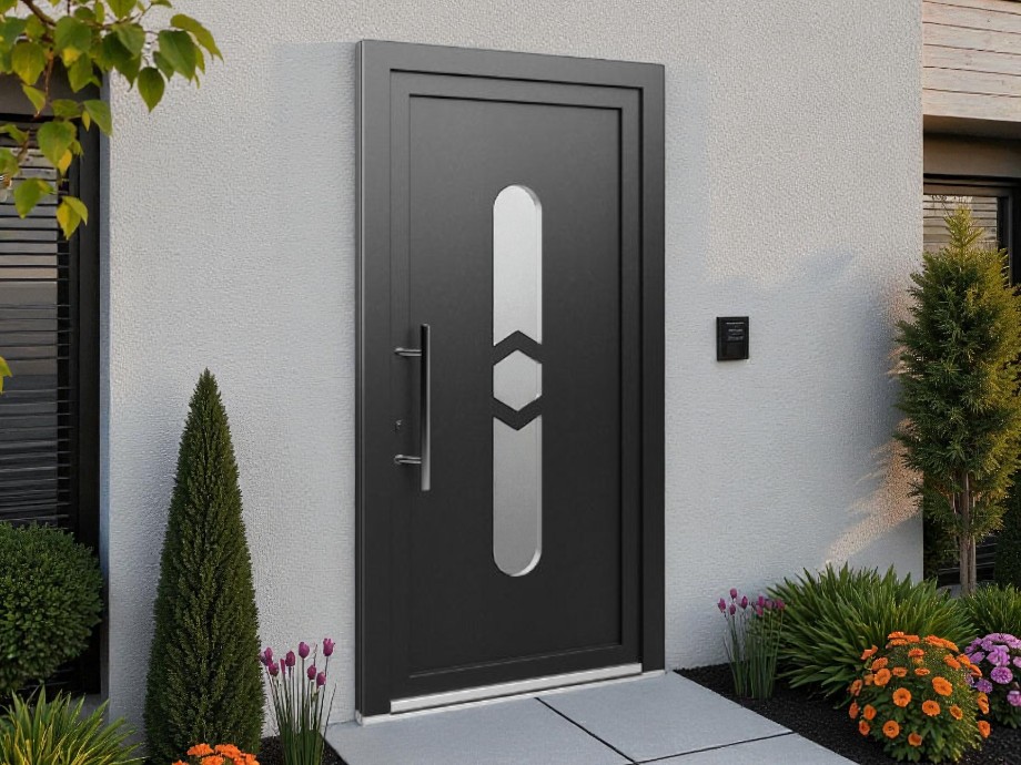 Porte d'entrée PVC - EkoLine - Panneaux 06