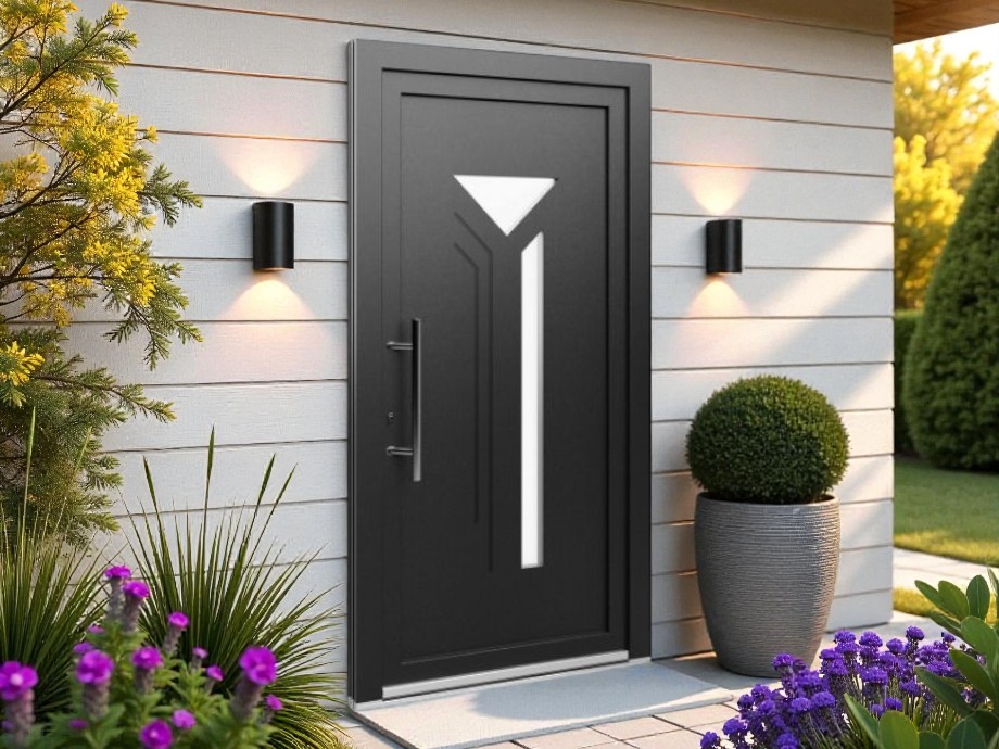 Porte d'entrée PVC - EkoLine - Panneaux 062