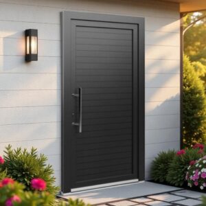 Porte d'entrée PVC - EkoLine - Panneaux 072