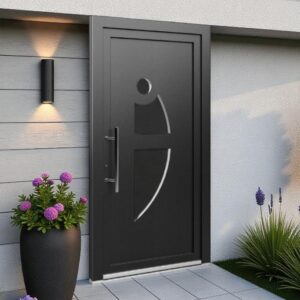 Porte d'entrée PVC - EkoLine - Panneaux 08