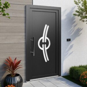 Porte d'entrée PVC - EkoLine - Panneaux 09