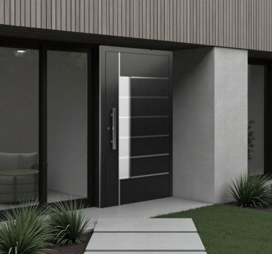 Porte d’entrée aluminium – Despiro - Modèle DP02