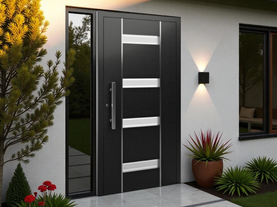 Porte d’entrée aluminium – Despiro - Modèle DP09