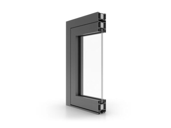 Porte d’entrée aluminium – FR 90 EI