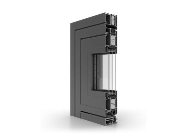 Porte d’entrée aluminium – MasterLine 8 Pivot