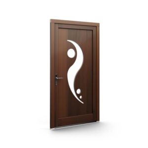 Porte d’entrée bois – Panneaux WoodLine - 011