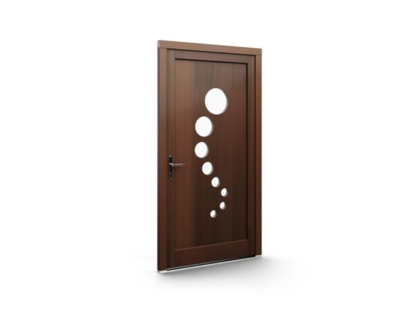 Porte d’entrée bois – Panneaux WoodLine - 012