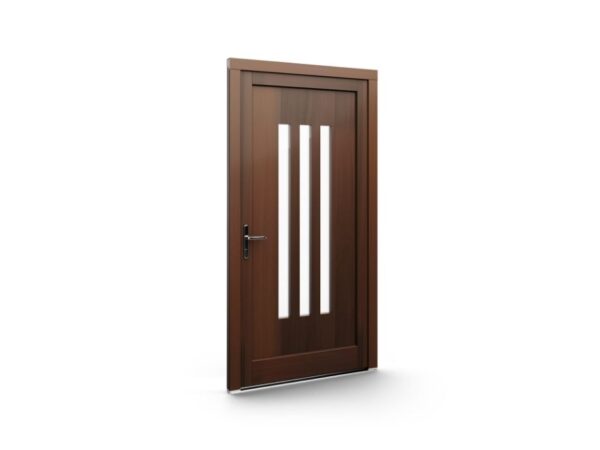 Porte d’entrée bois – Panneaux WoodLine - 024