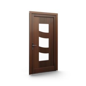 Porte d’entrée bois – Panneaux WoodLine - 084