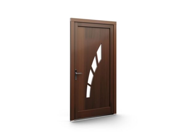 Porte d’entrée bois – Panneaux WoodLine - 0124