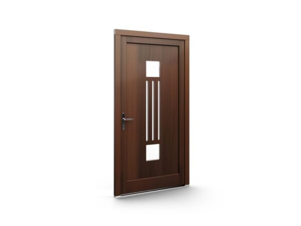 Porte d’entrée bois – Panneaux WoodLine - 0132