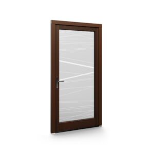 Porte d’entrée bois – Panneaux vitrés EkoVitre - 015