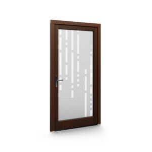 Porte d’entrée bois – Panneaux vitrés EkoVitre - 02