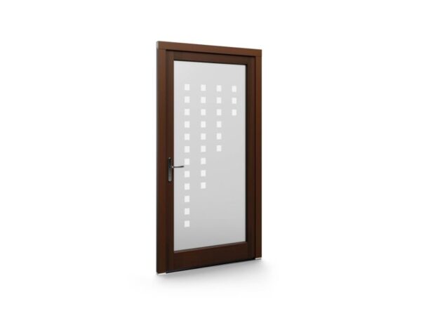 Porte d’entrée bois – Panneaux vitrés EkoVitre - 03