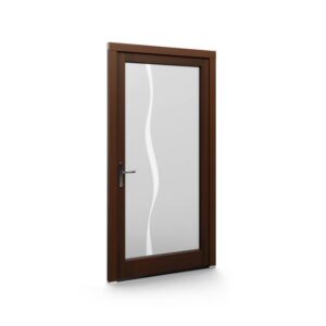 Porte d’entrée bois – Panneaux vitrés EkoVitre - 04