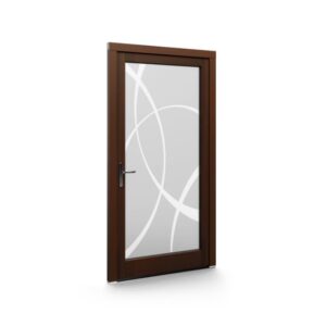 Porte d’entrée bois – Panneaux vitrés EkoVitre - 06