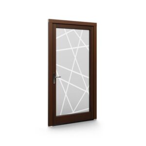 Porte d’entrée bois – Panneaux vitrés EkoVitre - 07