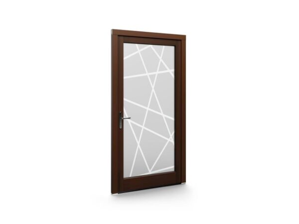 Porte d’entrée bois – Panneaux vitrés EkoVitre - 07