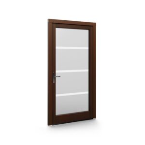 Porte d’entrée bois – Panneaux vitrés EkoVitre - 09