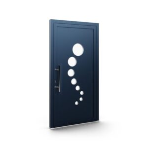 Porte d’entrée aluminium – Panneaux AluLine – 012