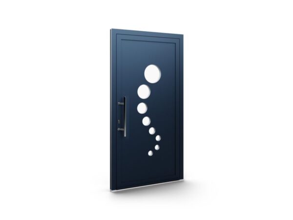 Porte d’entrée aluminium – Panneaux AluLine – 012