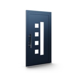 Porte d’entrée aluminium – Panneaux AluLine – 014