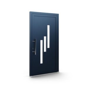 Porte d’entrée aluminium – Panneaux AluLine – 015